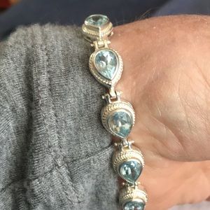 Blue Topaz Bracelet
